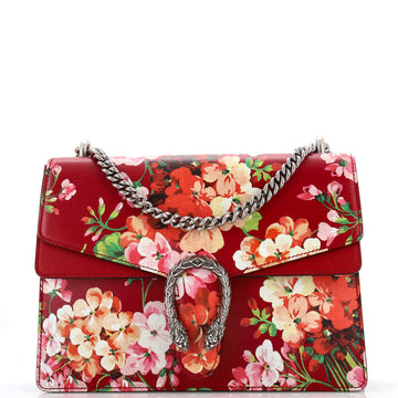 Gucci Web Dionysus Bag Embroidered Leather Medium