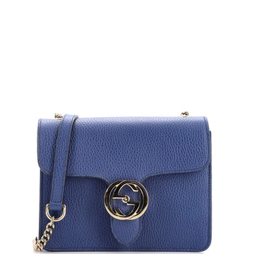 Gucci Interlocking Shoulder Bag (Outlet) Leather Small