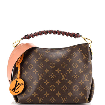 Louis Vuitton Braided Handle Beaubourg Hobo Monogram Canvas Mini