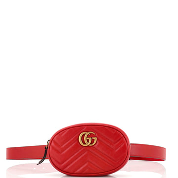 Gucci GG Marmont Belt Bag Matelasse Leather