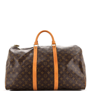 Louis Vuitton Keepall Bag Monogram Canvas 50
