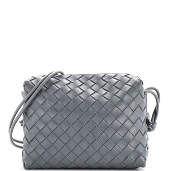 Bottega Veneta Loop Crossbody Bag Intrecciato Nappa Small