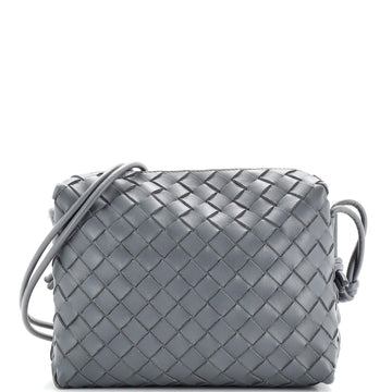 Bottega Veneta Loop Crossbody Bag Intrecciato Nappa Small