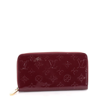 Louis Vuitton Zippy Wallet Monogram Vernis Red 2131604