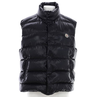 Moncler Men's Tibb Puffer Vest Quilted Polyamide with Down
