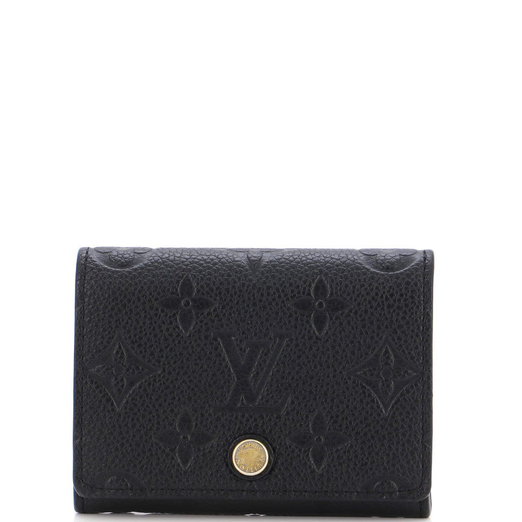 Business Card Holder Monogram Empreinte Leather - Wallets and Small Leather  Goods