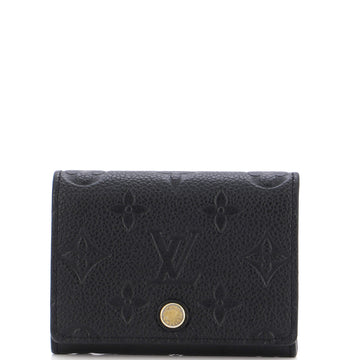 Louis Vuitton Business Card Holder Monogram Empreinte Leather