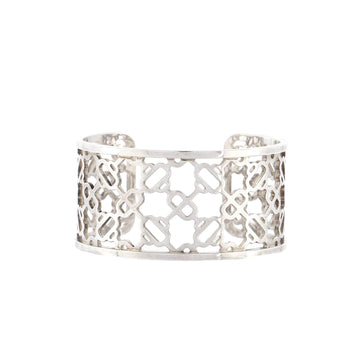 Hermes Chaine d'Ancre Passerelle Cuff Bracelet Sterling Silver Medium
