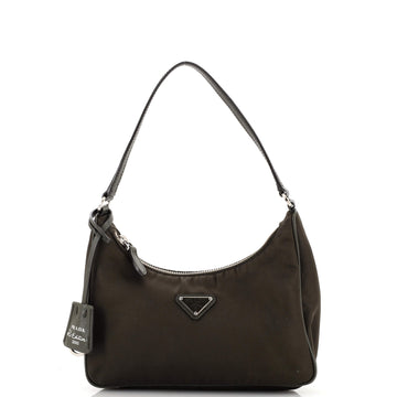 Prada Re-Edition 2005 Hobo Tessuto with Saffiano Leather Mini