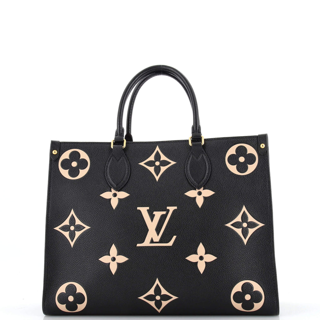Louis Vuitton Giant Monogram OnTheGo Tote Bag #44571-1 – TasBatam168