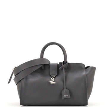Saint Laurent Monogram Cabas Downtown Leather Small