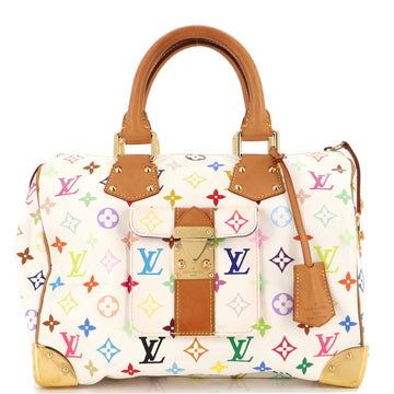 Louis Vuitton Speedy Handbag Monogram Multicolor 30