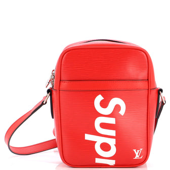 Louis Vuitton x Supreme Epi Danube PM - Red Messenger Bags, Bags