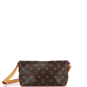 Louis Vuitton Trotteur Handbag Monogram Canvas