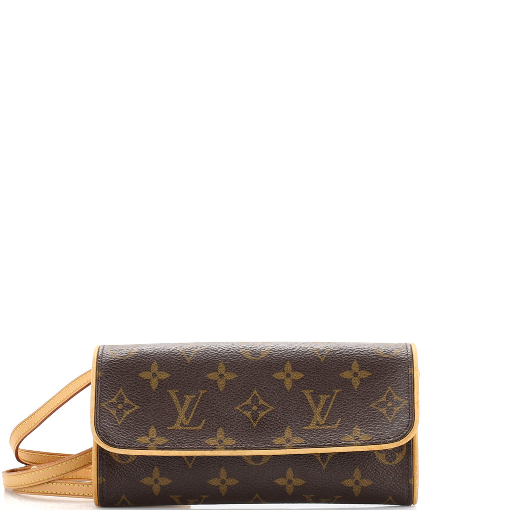 Louis Vuitton, Bags, Louis Vuitton Pochette Twin Pm Monogram Shoulder Bag  Canvas Brown Womens