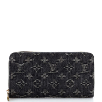 Louis Vuitton Zippy Wallet Denim