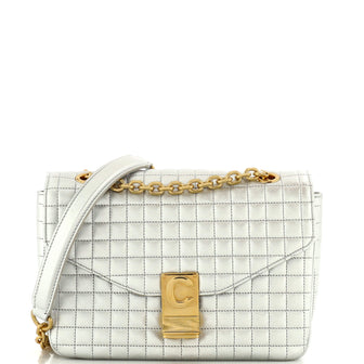 Celine C Bag Quilted Leather Medium