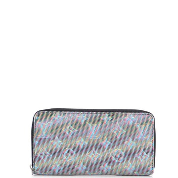 Louis Vuitton Zippy Wallet Damier Monogram LV Pop Canvas