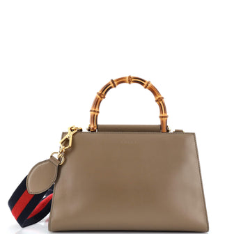 Gucci Nymphaea Top Handle Bag Leather Small