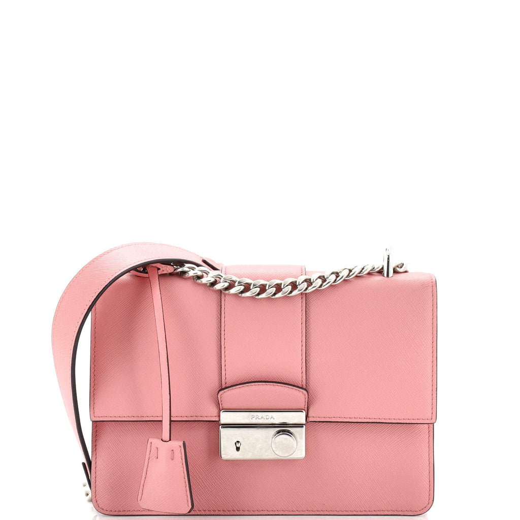 Prada Envelope Chain Strap Shoulder Bag in Pink