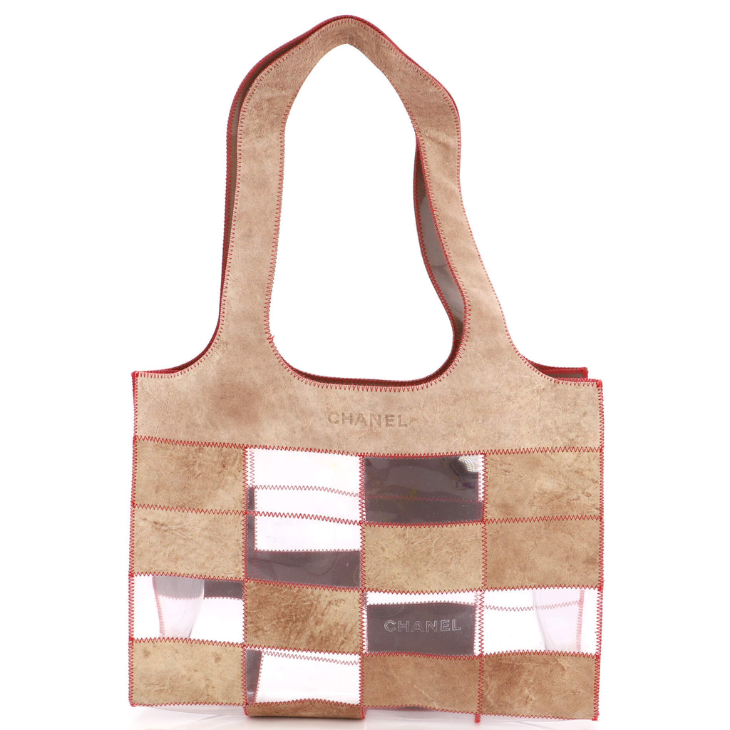 chanel pvc patchwork bag