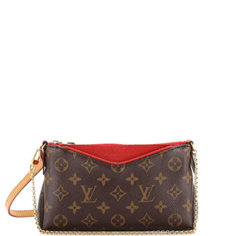 Louis Vuitton Pallas Clutch Monogram Canvas