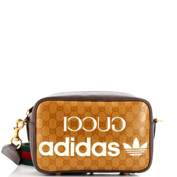 Gucci x adidas Shoulder Bag GG Coated Canvas Small