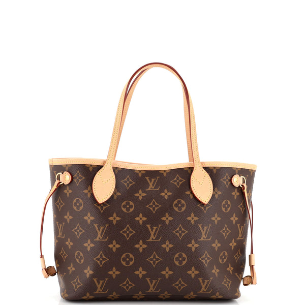 Louis+Vuitton+Neverfull+NM+Tote+MM+Brown+Canvas for sale online