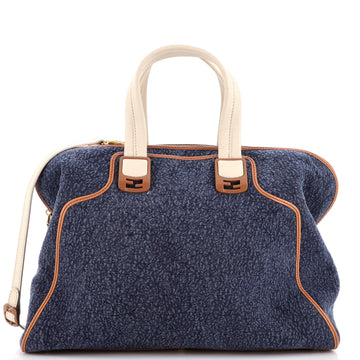Fendi Chameleon Satchel Denim Large