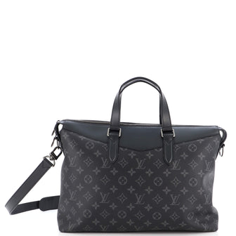 Louis Vuitton Explorer Briefcase Monogram Eclipse Canvas