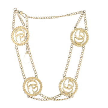 Gucci Torchon GG Marmont Double Chain Belt Metal with Crystal