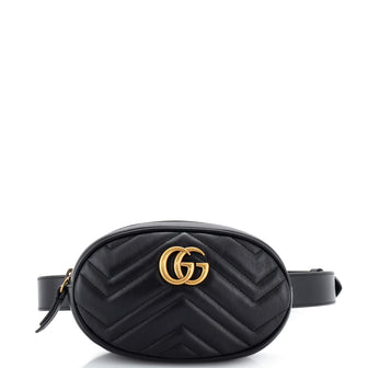 Gucci GG Marmont Belt Bag Matelasse Leather
