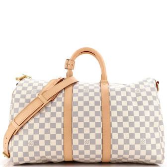 Louis Vuitton Keepall Bandouliere Bag Damier 45