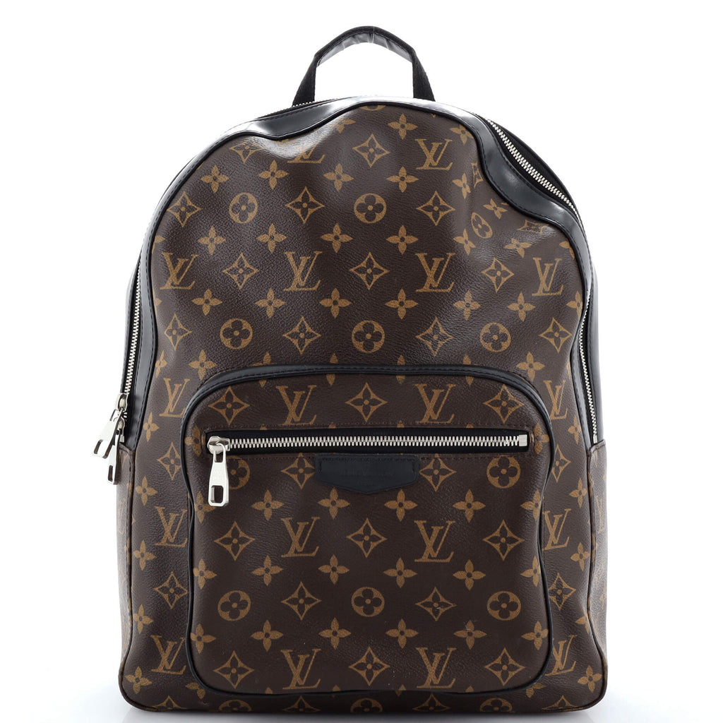 Preloved Louis Vuitton Macassar Monogram Canvas Josh Backpack DR0139 0 –  KimmieBBags LLC