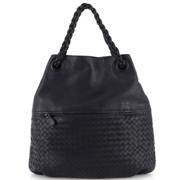 Bottega Veneta Julie Tote Intrecciato Nappa Medium
