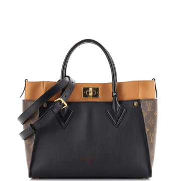 Louis Vuitton On My Side Tote Monogram Tuffetage Leather