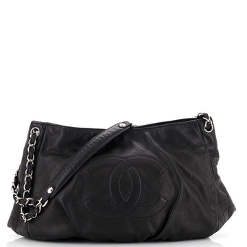Chanel Timeless Half Moon Tote Caviar Large