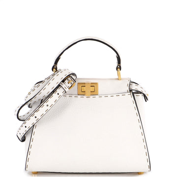 Fendi Selleria Peekaboo Bag Leather Mini