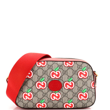 Gucci Camera Messenger Bag Printed GG Coated Canvas