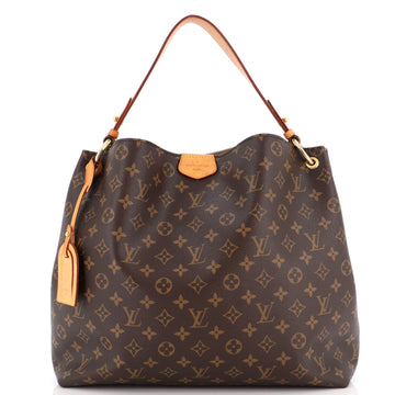 Louis Vuitton Graceful Handbag Monogram Canvas MM