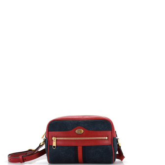 Gucci Ophidia Shoulder Bag Suede Mini