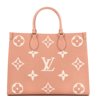 Louis Vuitton OnTheGo Tote Bicolor Monogram Empreinte Giant MM