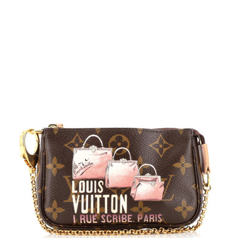 Louis Vuitton Limited Edition Pochette Accessoires in Brown