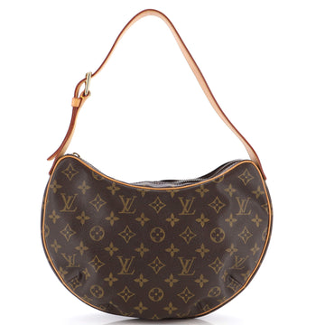 Louis Vuitton Croissant Handbag Monogram Canvas MM