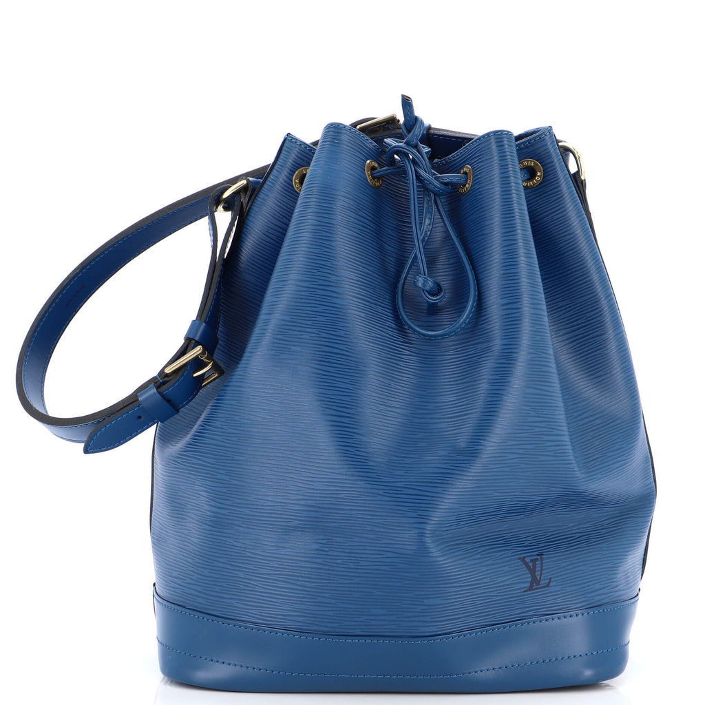 Louis Vuitton Noe Handbag Epi Leather Large Blue 2134832