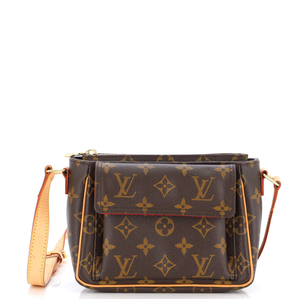 Louis Vuitton Viva Cite Handbag Monogram Canvas PM Brown 21348360