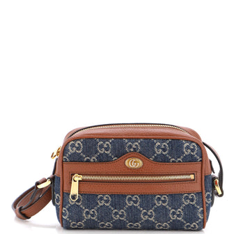 Gucci Ophidia Shoulder Bag GG Denim Mini