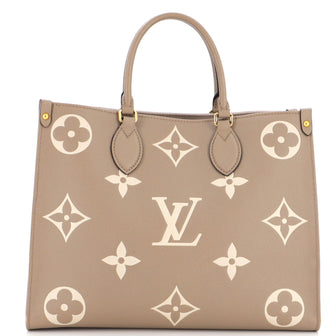 Louis Vuitton Onthego Giant Monogram Empreinte Leather Tote Bag