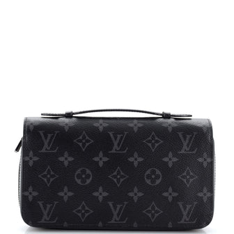 Louis Vuitton Zippy Wallet Monogram Eclipse Canvas XL