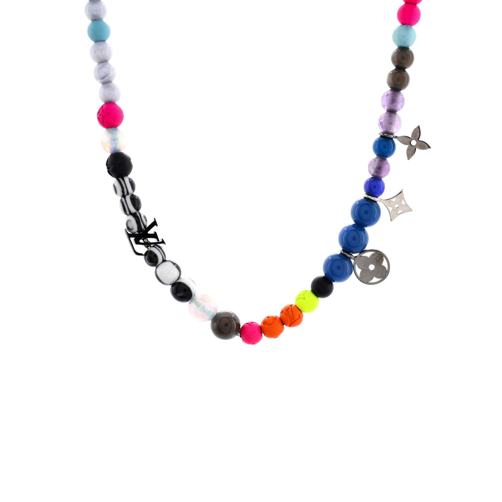 louis vuitton multicolor necklace